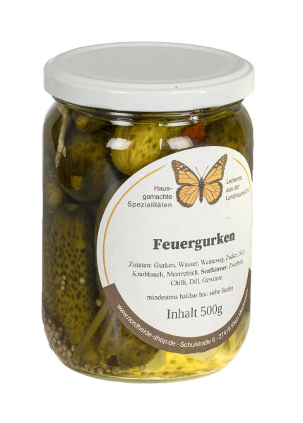 Feuergurken 500g