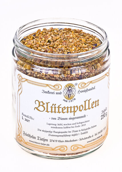 Blütenpollen 250g Glas