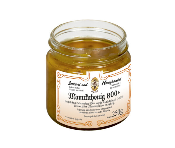 Manukahonig 250g - 800plus